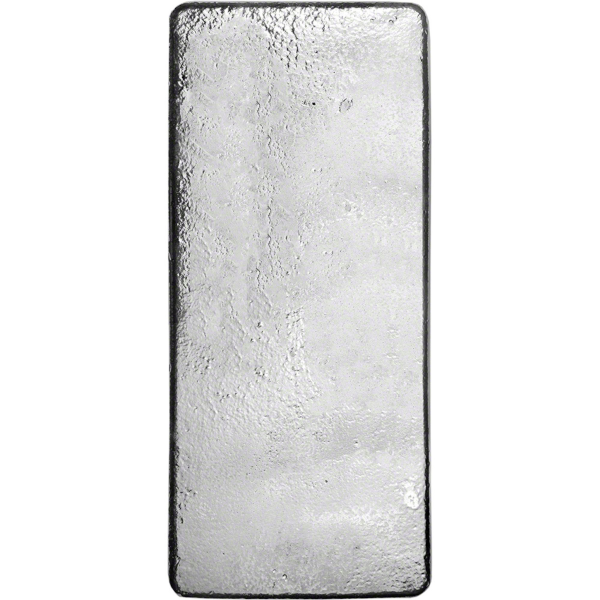100 OZ SILVER BAR EAGLE  - Reverse