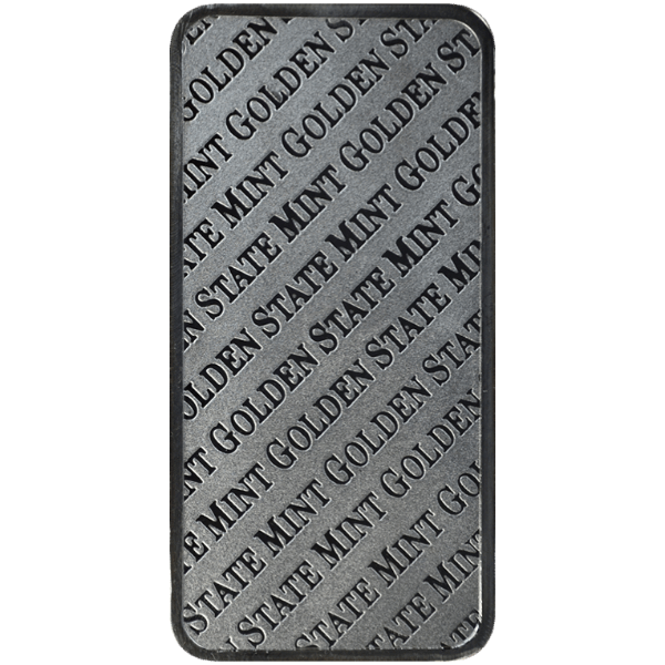 10 OZ SILVER BAR GOLDEN STATE MINT 2