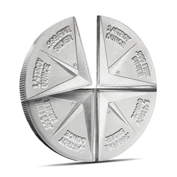 1 OZ SILVER ROUND DIVISIBLE