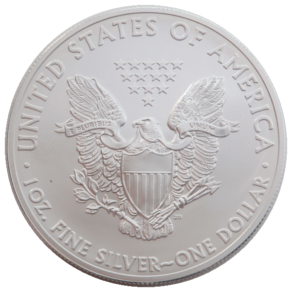 2013 1 OZ AMERICAN SILVER EAGLE - Reverse