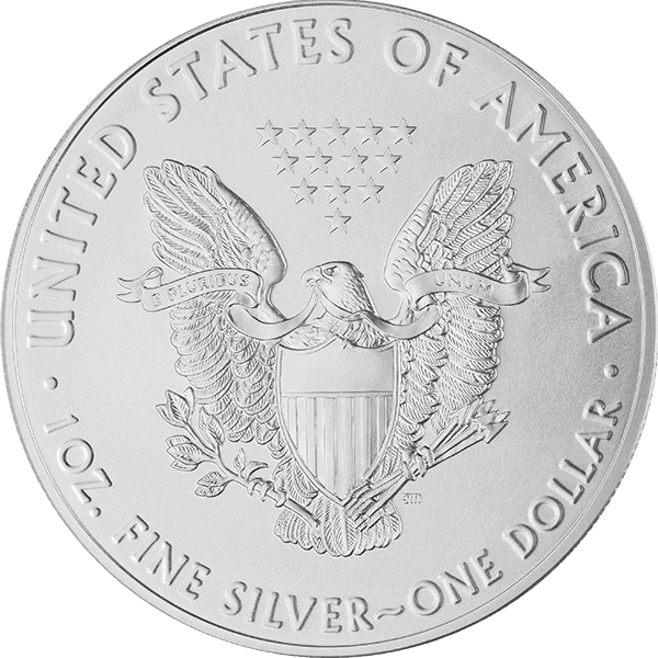 2016 1 OZ AMERICAN SILVER EAGLE - Reverse