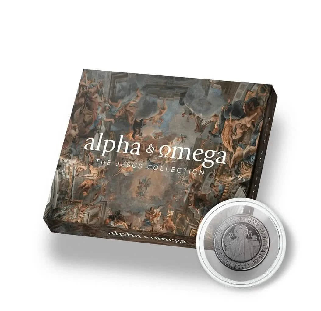 2021 Samoa Alpha & Omega 1/2 oz Silver + Black Rhodium Coin – United ...