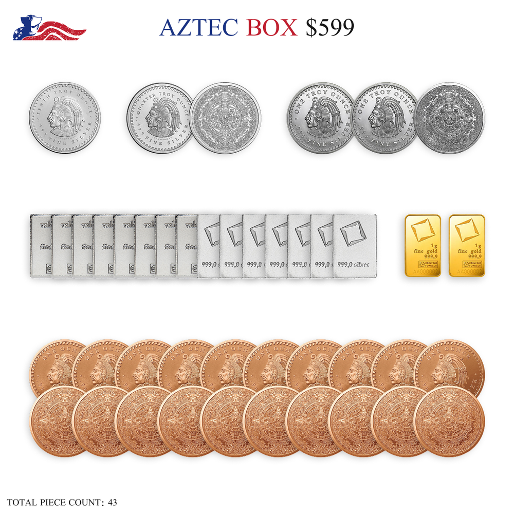 Ztec Box - Silver Collection Featuring Calendar Design