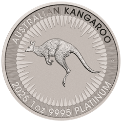 2025 1 OZ AUSTRALIAN PLATINUM KANGAROO 1