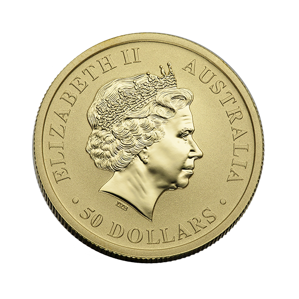 1/2 OZ AUSTRALIAN GOLD KANGAROO Obverse