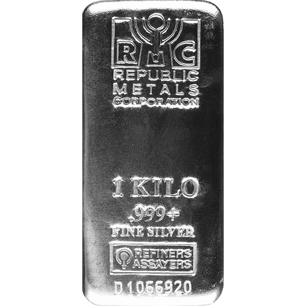 KILO SILVER BAR REPUBLIC   Obverse