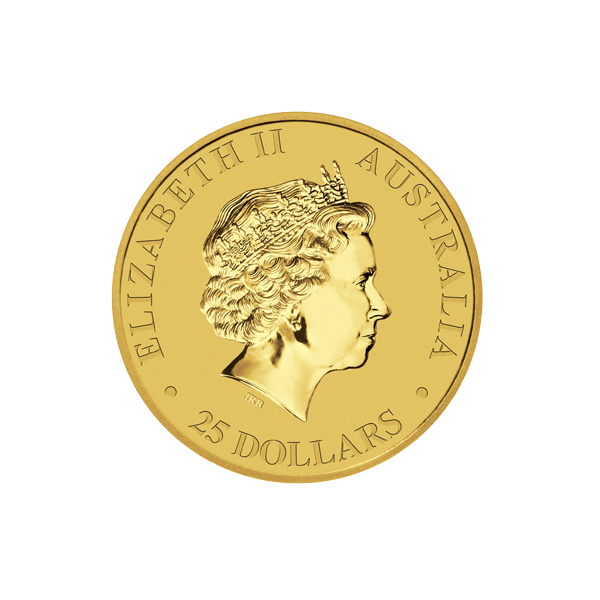 1/4 OZ AUSTRALIAN GOLD KANGAROO Obverse
