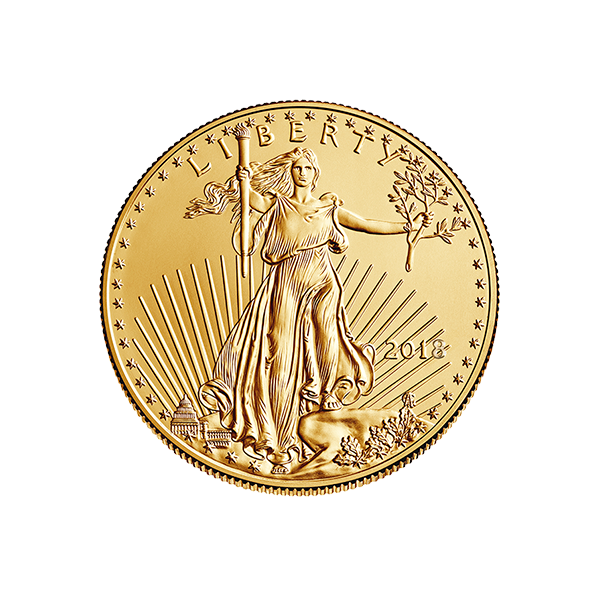 2018 1/4 OZ AMERICAN GOLD EAGLE Obverse